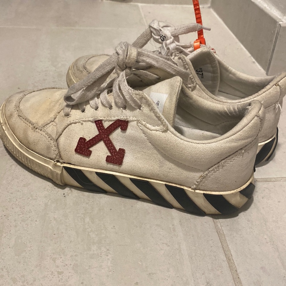 Off white sneakers